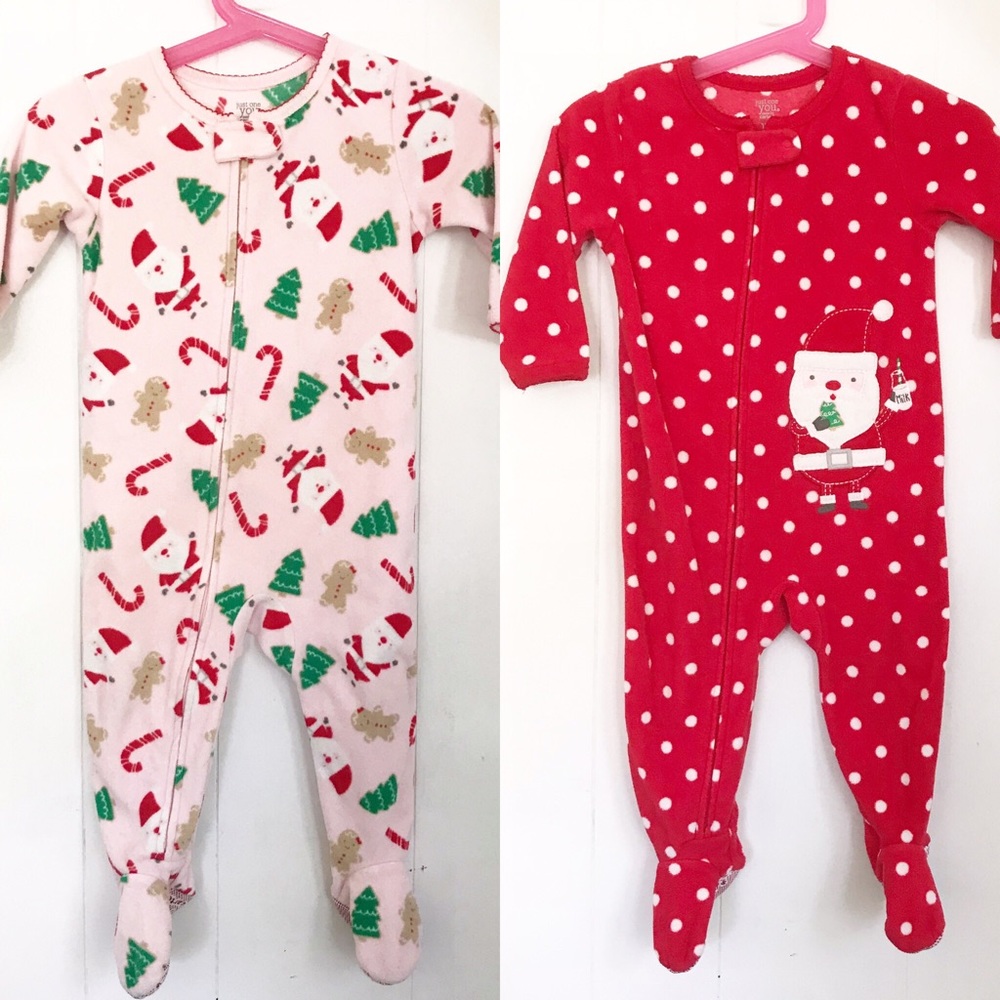 Carter’s | Bundle of Two Christmas Fleece Sleepers